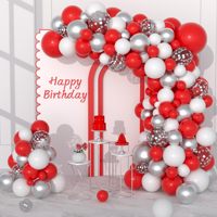 Kit d'arche de ballons en aluminium pour le Nouvel An 2027, guirlande champagne, ballons en latex noir et or, décorations de fête