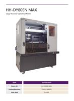 Printer UV Silinder Ukuran Besar Premium, hingga Diameter 450mm untuk Wadah Stoples Vas