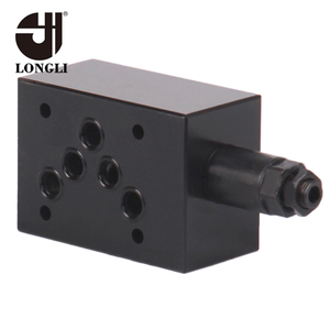 Soupape de décharge hydraulique de type sandwich pilotée ZDB10 en fer - Product Image 3
