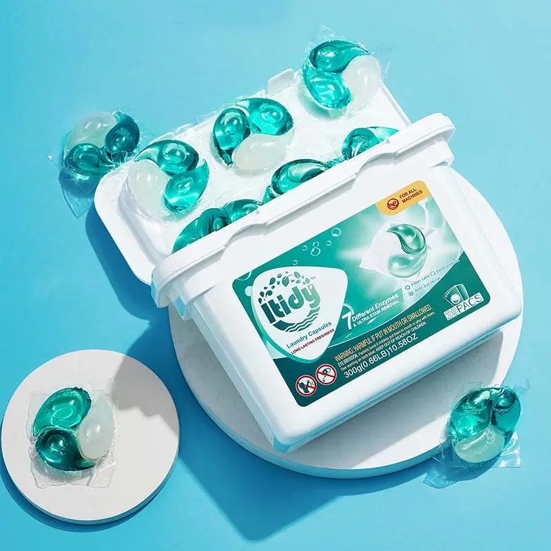 Itidy Detergent Pods for Wash Machine, Gel Ball for Washing Clothes