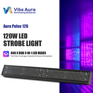 Projecteur matriciel professionnel 3-en-1 RGB Strobe Pixel avec activation sonore pour DJ, discothèque, bar, club - Vente directe usine - Product Image 2