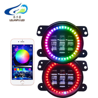 LELANPU Nuevas Luces Antiniebla LED para Automóvil, 40 W, 6000 K, 4000 Lm, Ajuste Universal, Lámpara de Conducción Antiniebla