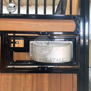 أبواب منزلقة بألواح خيزران ثابتة للخيول القياسية الأوروبية - Product Image 4