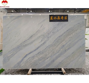 Losa natural azul Tiffany para decoración <span class=keywords><strong>de</strong></span> suelos y paredes Translúcido Fantasía Azul cuarcita libro Partido Azul cristal cuarzo Losa - Product Image 3