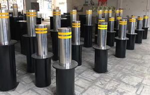 Automatische hydraulische opklapbare verkeerspaaltjes voor wegverkeersbelemming - Product Image 6