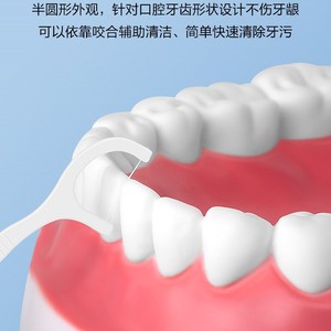 ไหมขัดฟัน Cofoe แบบพกพา 50 ชิ้น พร้อมดีไซน์ซีลสองชั้นเพื่อการเก็บรักษาที่สดชื่น - Product Image 2