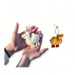 Pendentif Mouton Décoration de Pâques Ornement Mignon pour Bureau et Fenêtre, Idéal pour Table à Manger et Décoration Festive de la Maison, Personnalisation Acceptée - Product Image 1