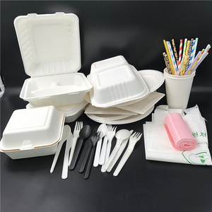 2025 nouveau style de canne à sucre à emporter emballage de stockage des aliments produits biodégradables jetables écologiques - Product Image 1