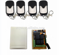 YET019 Télécommande sans fil étanche à 4 boutons avec portée de 100 m, code roulant universel pour la domotique