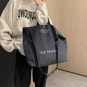 LILALILA Women Denim <b>Canvas</b> <b>Tote</b> Handbags-Casual Shoulder Work Crossbody Top Handle Bag with Custom Logo Eco-friendly & Durable - Product Image 3