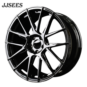 JJSEES - Juego de Ruedas Forjadas Personalizadas en Negro Pulido 5x100 5x108 5X115 de 18, 19 y 20 Pulgadas para BMW M2 M4 X5 X7 M240I Apex EC-7RS EC7 Subaru - Product Image 4