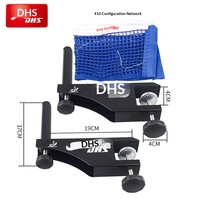 Support de filet de tennis de table DHS Double Happiness P145 Standard Tournament avec cadre en nylon, filet inclus