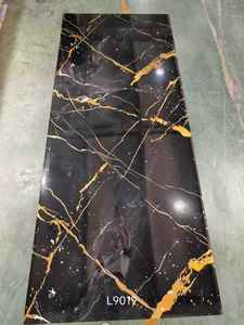 3mm Panel De Pared De Mármol Para Interiores De PVC Con <span class=keywords><strong>Pelicula</strong></span> UV Impermeable De China - Product Image 5