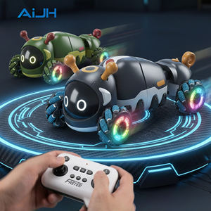 AiJH Juguete de Oruga a Control Remoto con Simulación, Animal RC con Spray, Música y Luz, <span class=keywords><strong>Coche</strong></span> de Acrobacias RC - Product Image 1