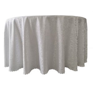 <span class=keywords><strong>Nappe</strong></span> en tissu polyester épais à motifs floraux, décoration, damask - Product Image 1