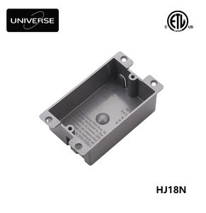 एटीएल ने सूचीबद्ध <span class=keywords><strong>1</strong></span> गिरोह pvc पुराना कार्य विद्युत बॉक्स 8 cu आउटलेट/स्विच बॉक्स जंक्शन बॉक्स जंक्शन बॉक्स जंक्शन बॉक्स - Product Image 1