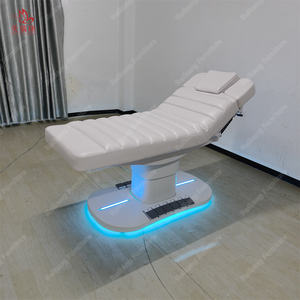 Camilla Eléctrica de Masaje Blanca de Lujo para Estética y Tratamientos Faciales en Salones de Belleza y Spas - Product Image 2