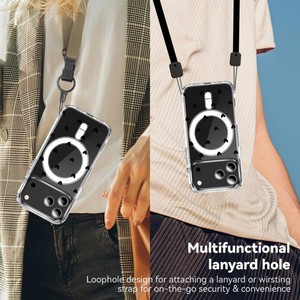 เคสโทรศัพท์มือถือใสแบบแม่เหล็ก Senyork Loving Heart สำหรับ iPhone XS XR 11 12pro 13 14 17Air ดีไซน์ OEM แบบกำหนดเองได้ - Product Image 6