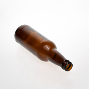 Botella de Champán Redonda Ámbar Vacía de 750 ml de Alta Calidad al por Mayor de Fábrica China, Botellas de Vino de Vidrio de 500 ml para Restaurante y Hogar - Product Image 3