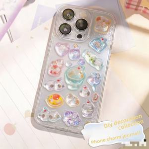 Stiker Dinding 3D Kartun Lucu Baru, Cetak UV, Relief Kristal, Ramah Lingkungan, Warna Gradasi Pelangi, PVC, Dekorasi Rumah Stereo - Product Image 6