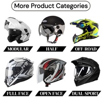 Casque de moto modulaire à double lentille en ABS, casque intégral pour la course, la conduite sur route, les vélos électriques, les scooters et les motos