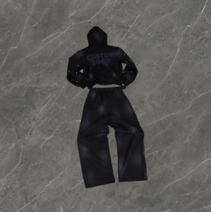 Sudadera con Capucha de Invierno, Transpirable, de Lujo, Talla Grande, Lisa, de Algodón y Poliéster, 360 Gramos, Personalizable, Estilo Urbano para Hombre - Product Image 4