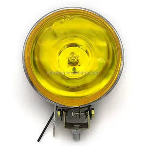 4 Inch Round Halogen Fog lamp headlight yellow