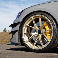 Jantes forgées de course 17 18 20 21 22 23 pouces 5x112 5x120 21x13J 20x10J compatibles avec Camaro Corvette C5 C6 C8 Zo6