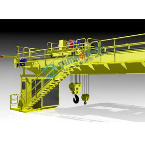 כננת hoister עגלה עבור 10 טון 12 t 25 טון 20 טון 16 טון 15 אירופה סגנון קורת כפולה מנוף - Product Image 4