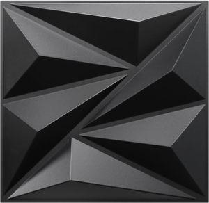 Panneau mural PVC 3D moderne 30x30cm, étanche et gaufré, facile à installer, pour hall, chambre et salle à manger - Exposition de mars 2026 - Product Image 3