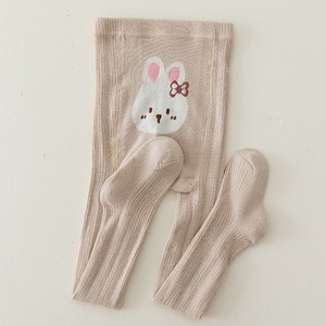 Gekämmte Baumwolle Herbst Cartoon niedlichen Jacquard Kinder Strümpfe Strumpfhosen Großhandel Strumpfhosen für Mädchen - Product Image 4