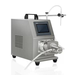 เครื่องบรรจุน้ำแบบกึ่งอัตโนมัติแบบตั้งโต๊ะ ใช้ไฟฟ้า หัวเดียว สำหรับบรรจุของเหลว น้ำหอม น้ำมันหอมระเหย ลงในขวด - Product Image 4