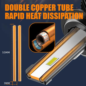 AKE V80 130W Phare LED H4 Faisceau haut et bas 6000K Phares LED H4 Bombillos LED H4 Luces LED H4 <span class=keywords><strong>12V</strong></span> 13000Lm Phare LED H4 - Product Image 3