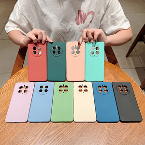 Coque de téléphone en silicone liquide pour Huawei Mate 70 Pro, coque de protection intégrale antichoc Pura 70 Pro - Product Image 1