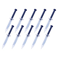 Gel Blanchissant Professionnel pour les Dents à la Menthe, au Charbon et aux Ingrédients PAP, Vente en Gros, 10ml, Sans Peroxyde, Certifié CE