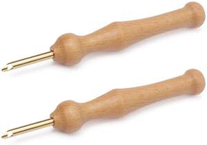 Juego de Agujas de Bordado de Madera, Aguja de Bordado Grande con <span class=keywords><strong>Enhebrador</strong></span> para Manualidades, Aguja de Bordado - Product Image 3