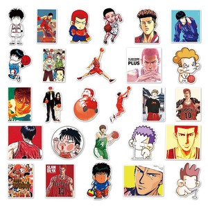 สติกเกอร์การ์ตูนมังงะกันน้ำ PVC 57 ชิ้น จากโรงงานโดยตรง สติกเกอร์อนิเมะ <span class=keywords><strong>Slam</strong></span> <span class=keywords><strong>Dunk</strong></span> - Product Image 4