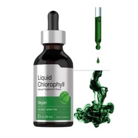 Complément alimentaire Splina en vrac sous marque privée, 6000 mg, gouttes de menthe, chlorophylle liquide, naturel pour adultes