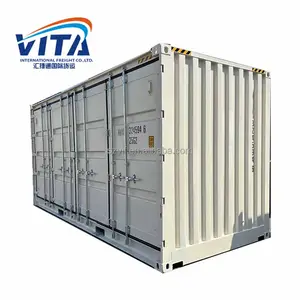 40Ft Shipping Container High Cube Side Door 20Ft Shipping Container Price From China To Us