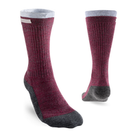 Chaussettes en laine mérinos pour hommes et femmes Chaussettes de randonnée Crew avec orteils