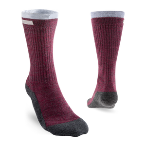 Calzini da punta in lana Merino per uomo e donna cuscino da trekking calzini da equipaggio con dita - Product Image 3