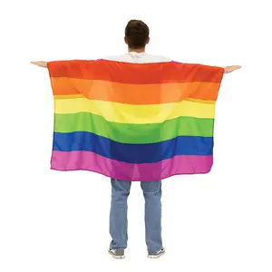 Baju Ketat Bendera Pelangi Kebanggaan LGBT Festival Baju Gaun Mewah