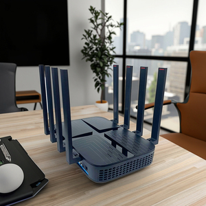 Mt7981b doanh nghiệp tốc độ cao 4G modem wifi router openwrt <span class=keywords><strong>Gigabit</strong></span> 2.4G 5.8G 4G CPE Cat9 Router wifi6 với khe cắm thẻ Sim kép - Product Image 1