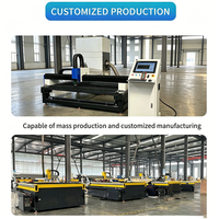 Découpeuse laser CNC modulaire très rentable pour la découpe de tôles métalliques de différentes épaisseurs dans les ateliers