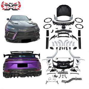 ชุดแต่งรอบคัน MSY-V3 สไตล์คาร์บอนไฟเบอร์แห้ง สำหรับ Lamborghini Urus <span class=keywords><strong>2018</strong></span>+ ประกอบด้วยลิ้นกันชนหน้า สเกิร์ตข้าง บังโคลน และสปอยเลอร์หลัง พร้อมอุปกรณ์ตกแต่งรถยนต์ - Product Image 1