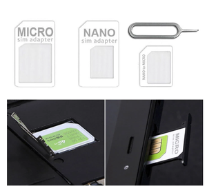 Đầu Nối Bộ Chuyển Đổi Thẻ Micro Nano <span class=keywords><strong>SIM</strong></span>, Chuyển Đổi Thẻ Nano <span class=keywords><strong>SIM</strong></span> Sang Bộ Chuyển Đổi Tiêu Chuẩn Micro Cho iPhone 6 6S 7 8 Plus - Product Image 3