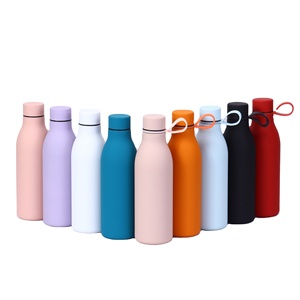 Botella DE AGUA DE ACERO INOXIDABLE 550 de doble pared con aislamiento al vacío de 304 ml personalizada para viajes - Product Image 1