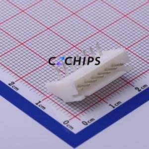 S7B-XH-A-1(LF)(SN) Wire-to-Board Pin Header Bent Lead Through Hole,P=2.5mm Connector 1x7P 2.5mm Right Angle Insert XH - Product Image 1