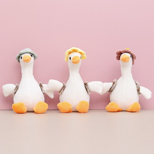 Porte-clés en peluche mignon <span class=keywords><strong>de</strong></span> 12 cm, pendentif animal (<span class=keywords><strong>ours</strong></span>, lapin) pour machine à griffes, cadeau promotionnel - Product Image 5