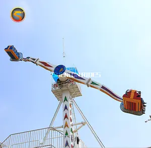 Parque de Atracciones de alta velocidad para niños, juguete de parque de atracciones, equipo de parque de atracciones, columpio, sonido curricán, elevador de velocidad